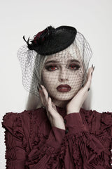 punk rave veil for women