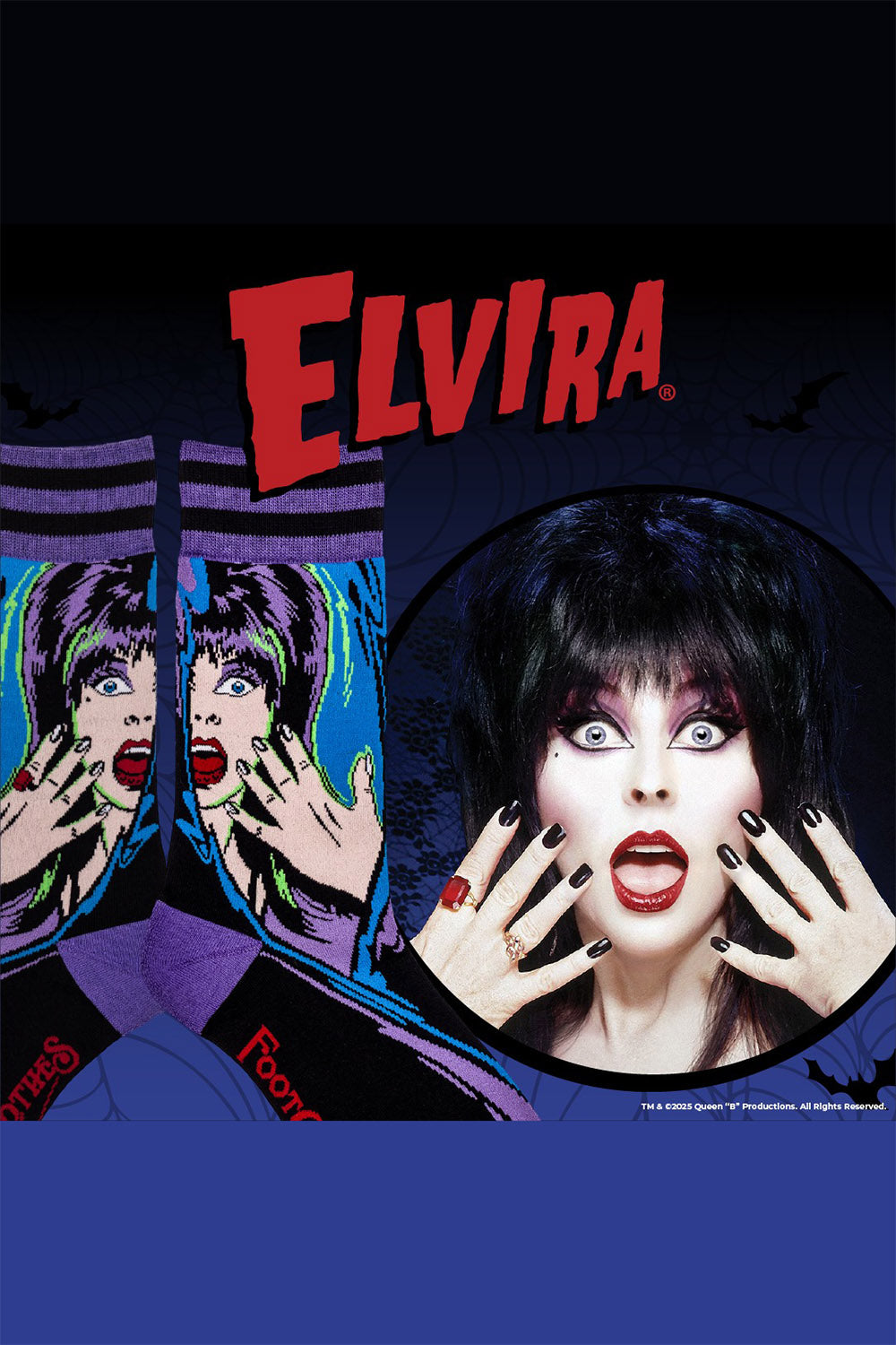 footclothes elvira crew socks