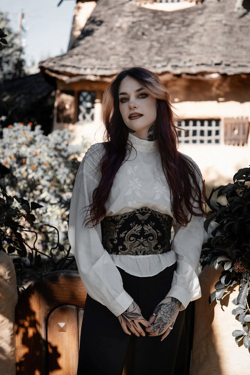 romantic vintage blouse