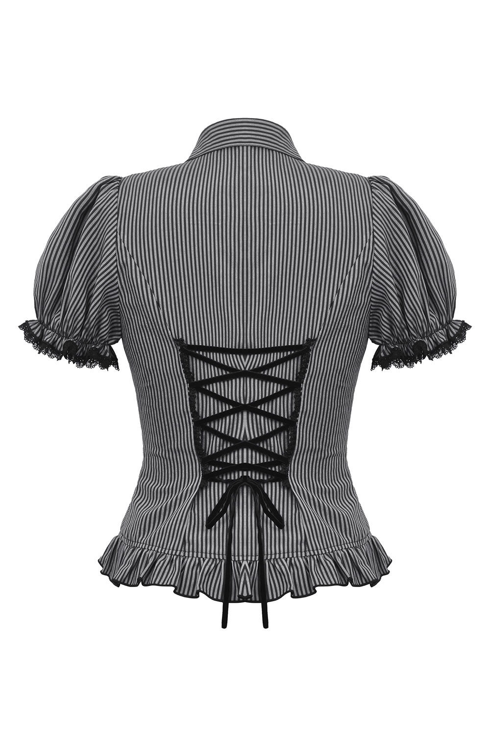 gothic lolita collared blouse