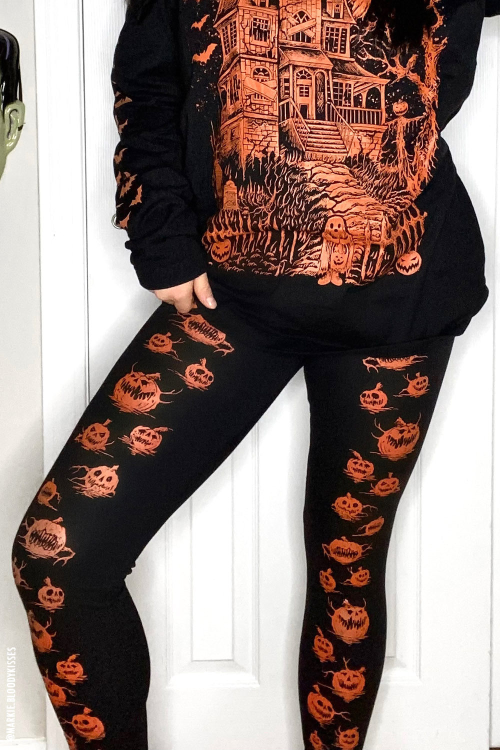 Possessed Pumpkin Patch Leggings