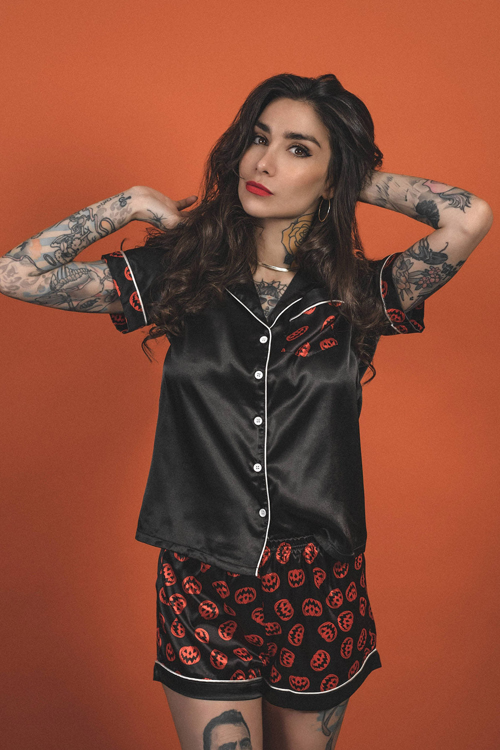 jack o lantern pajamas