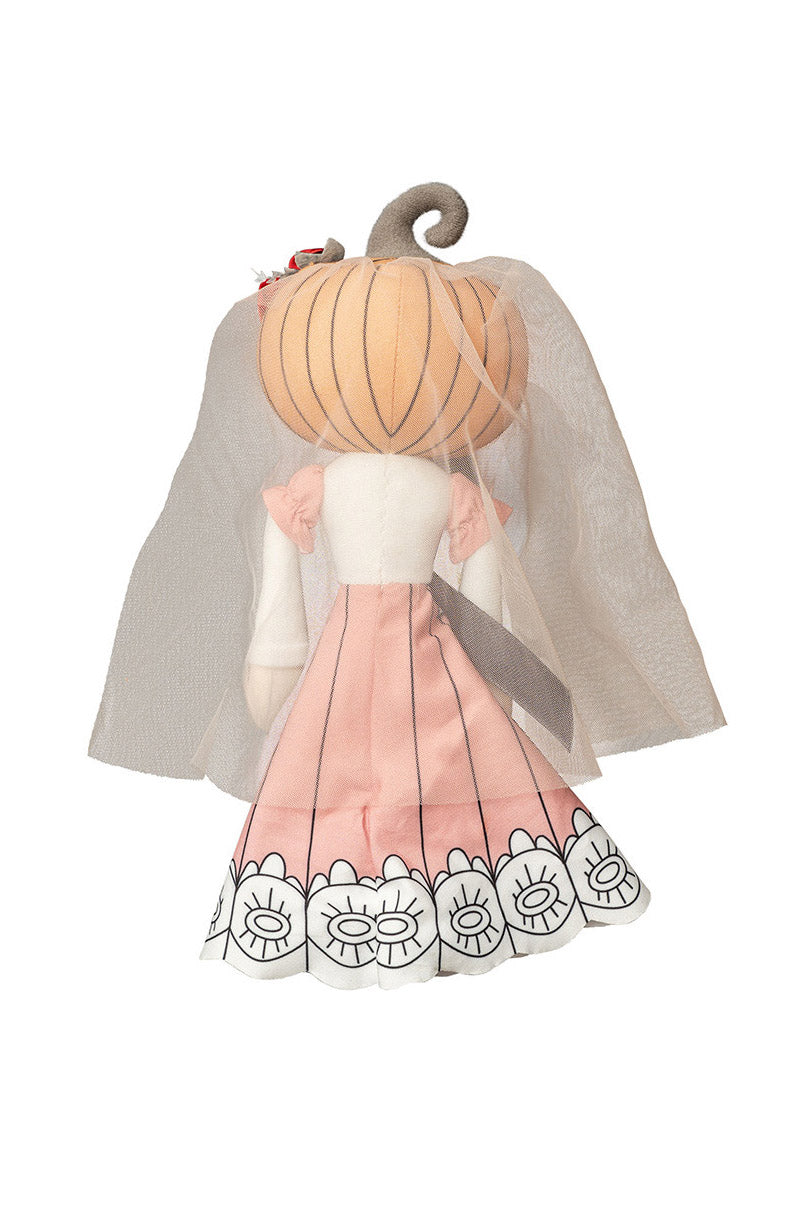gothic pumpkin stuffed toy