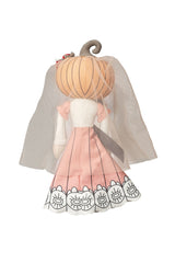 gothic pumpkin stuffed toy
