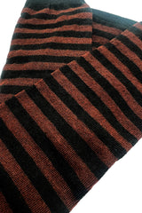 gothic steampunk striped gloves