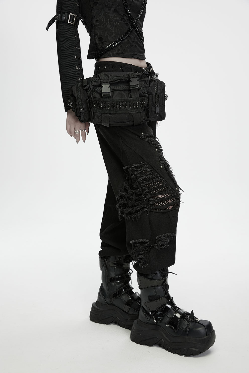 Punk Rave cybergoth fanny pack