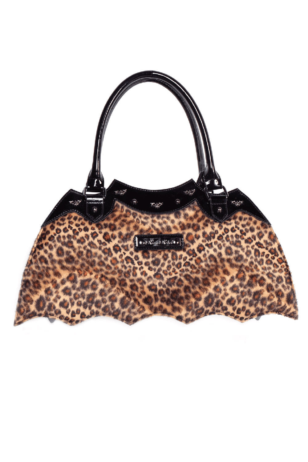 rock rebel bat shaped handbag 