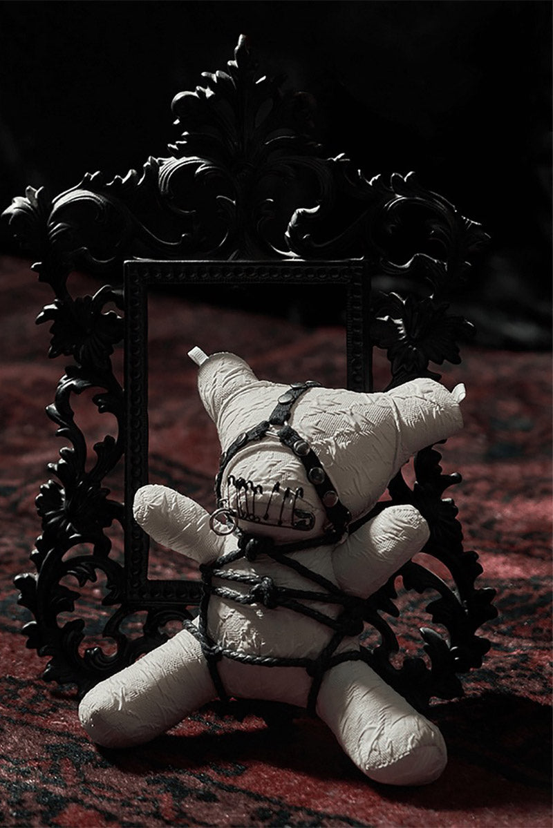 gothic teddy bear plushie toy