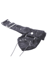 womens post apocalyptic belt with bag