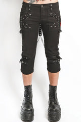 punk capri pants