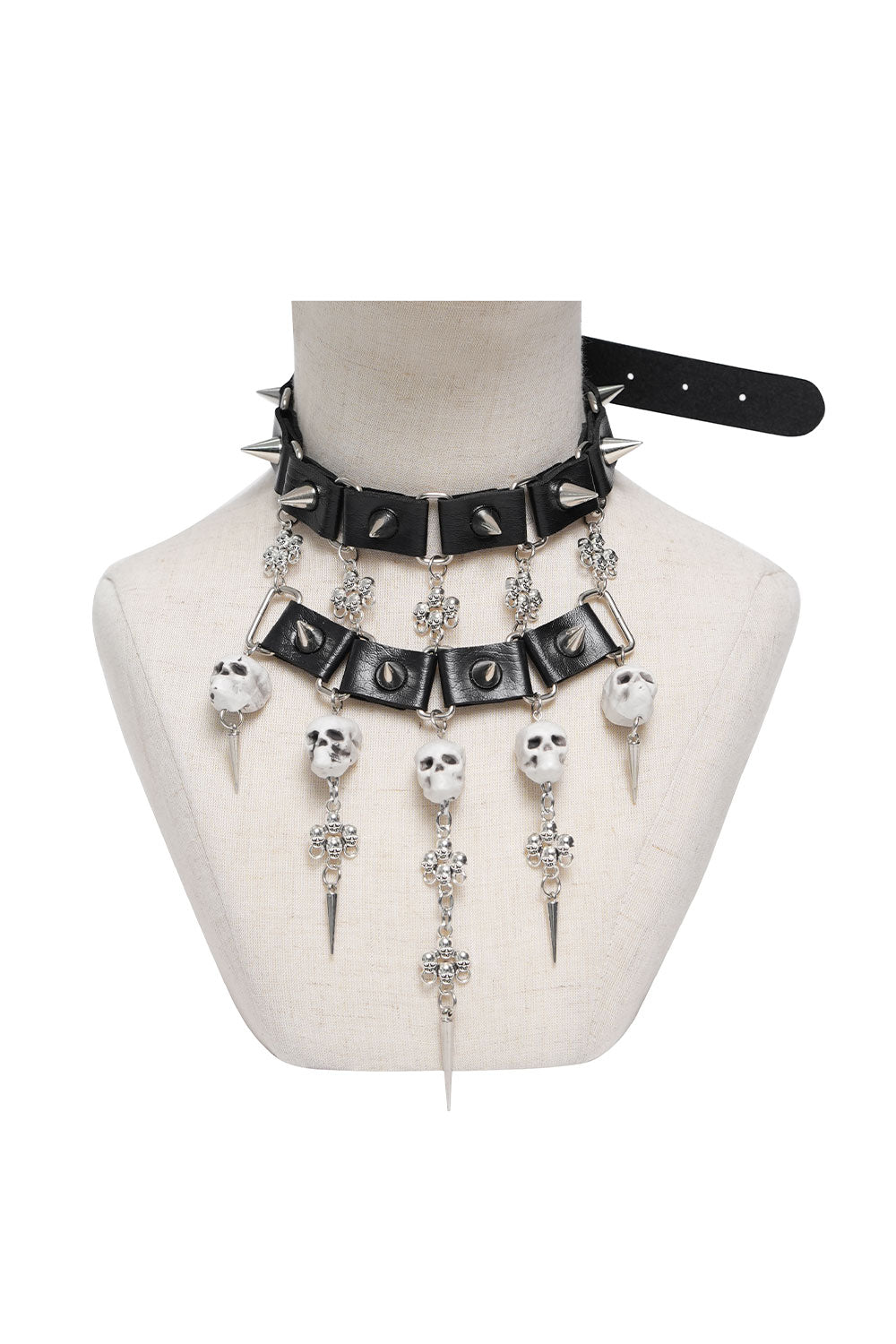 Devil Fashion skull choker