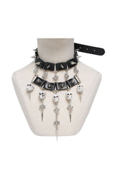 Devil Fashion skull choker