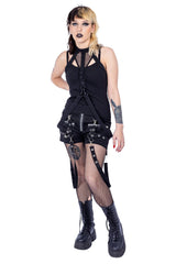 womens punk tank top