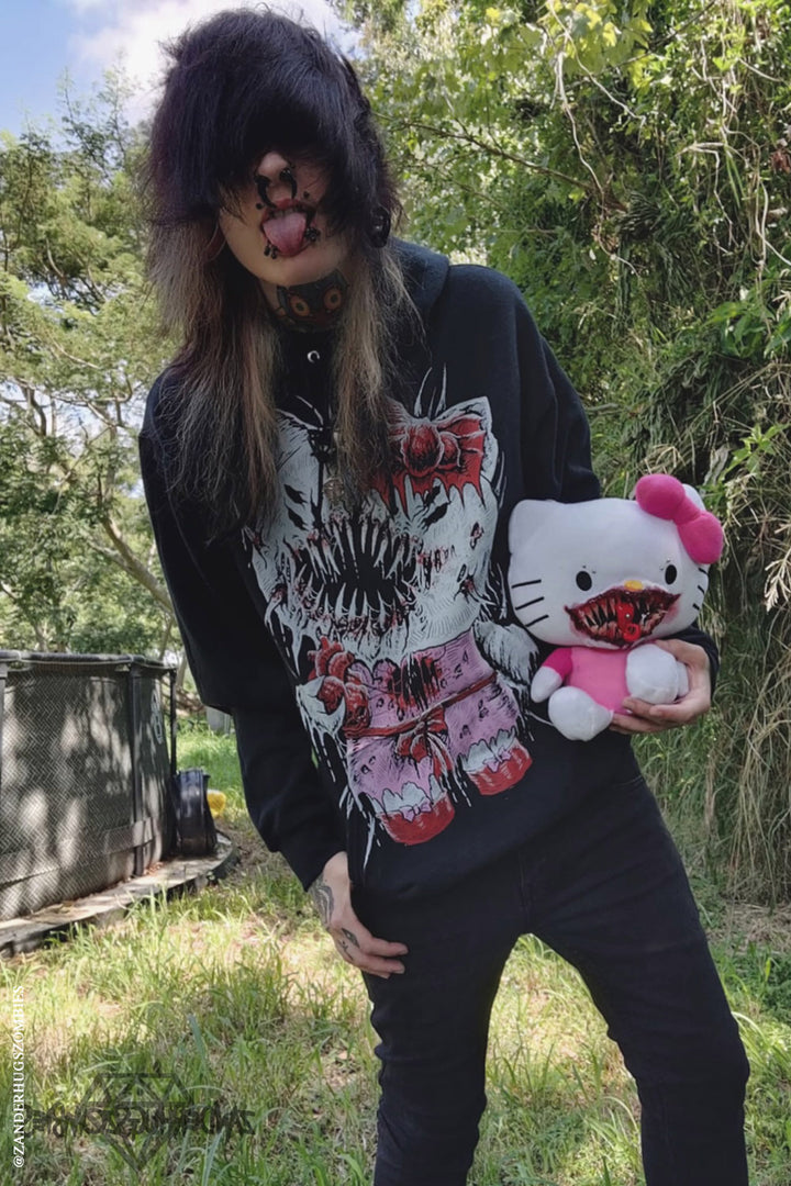 Hell Kitty Hoodie [Zipper or Pullover]