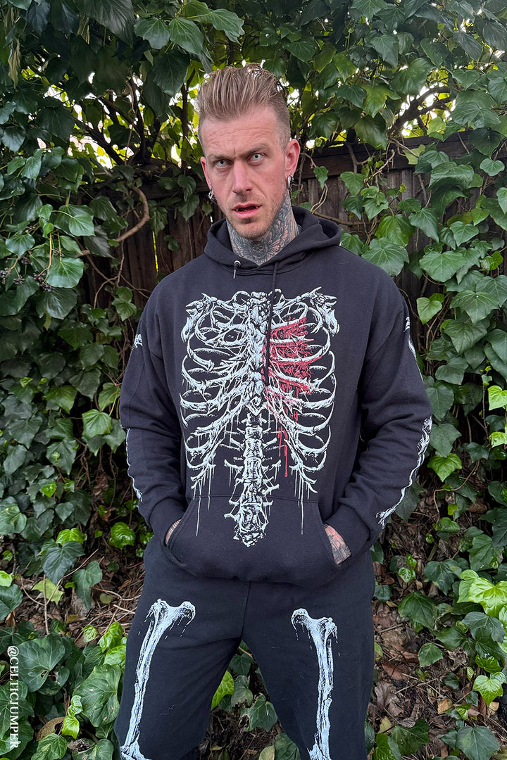 mens horror punk matching sweatsuit set