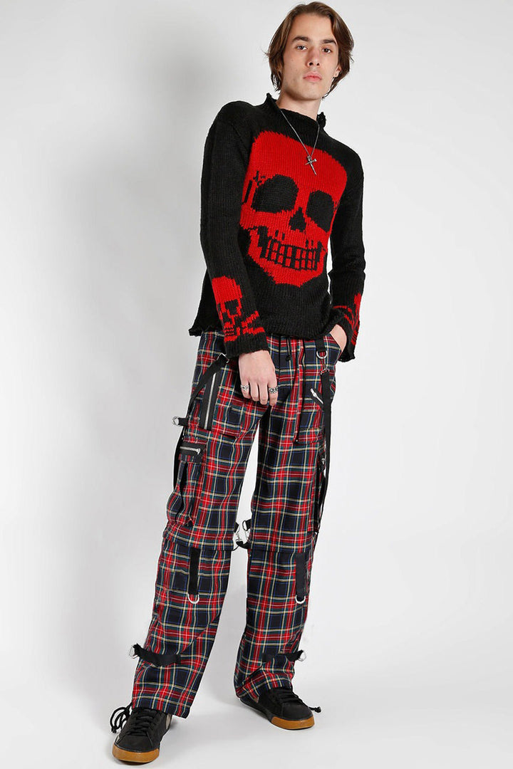 plaid tripp NYC jeans