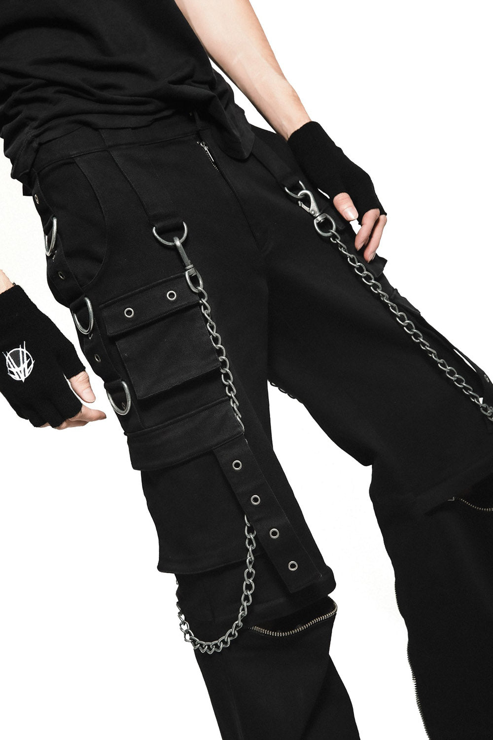 gothic baggy pants