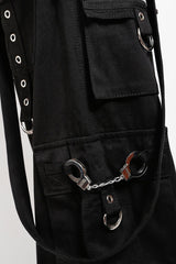 gothic cargo mens pants