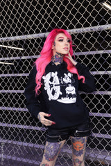creepy cute zombie rat pullover hoodie vy vampirefreaks 