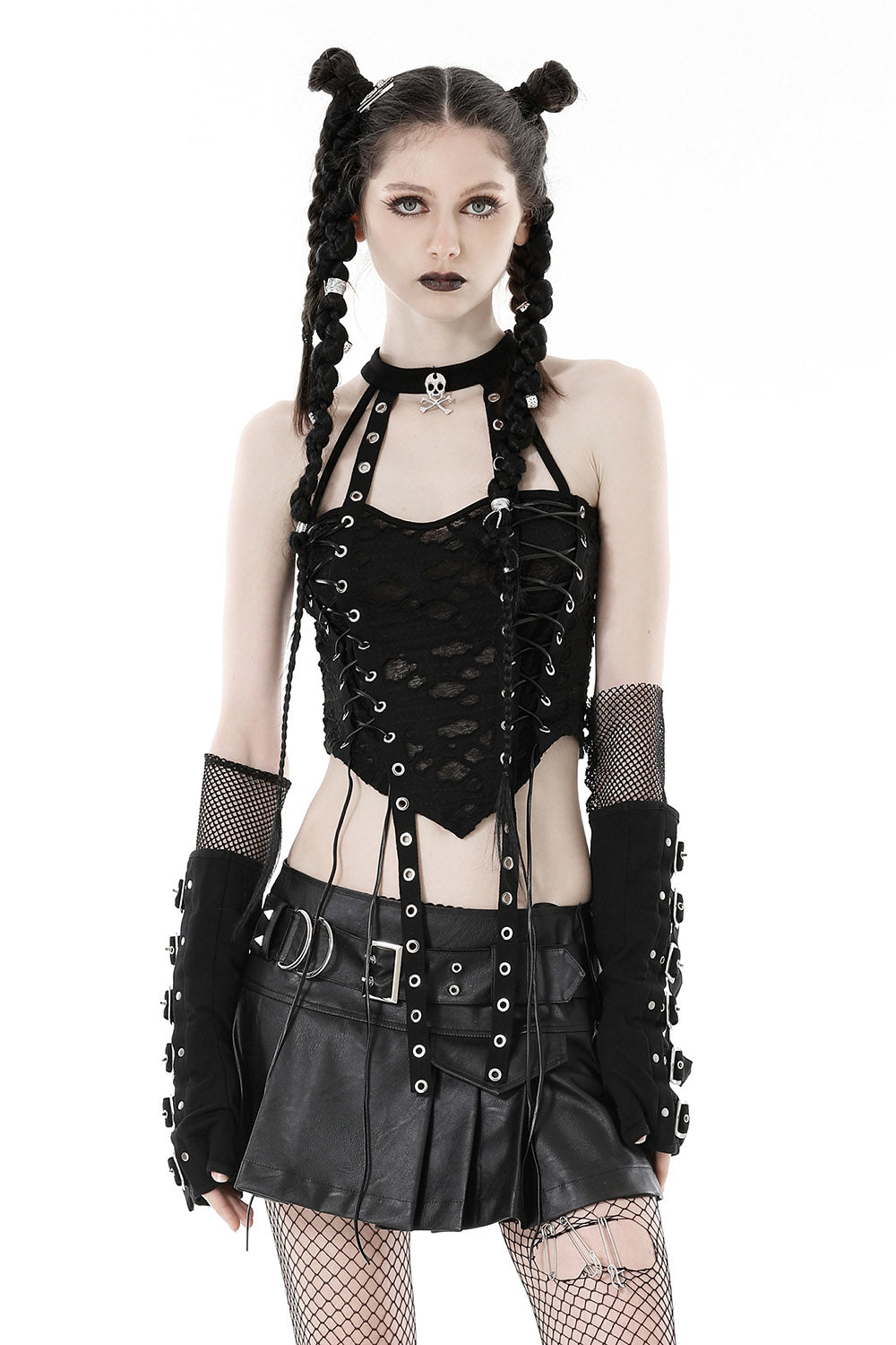 Skull Hunter Halter Top