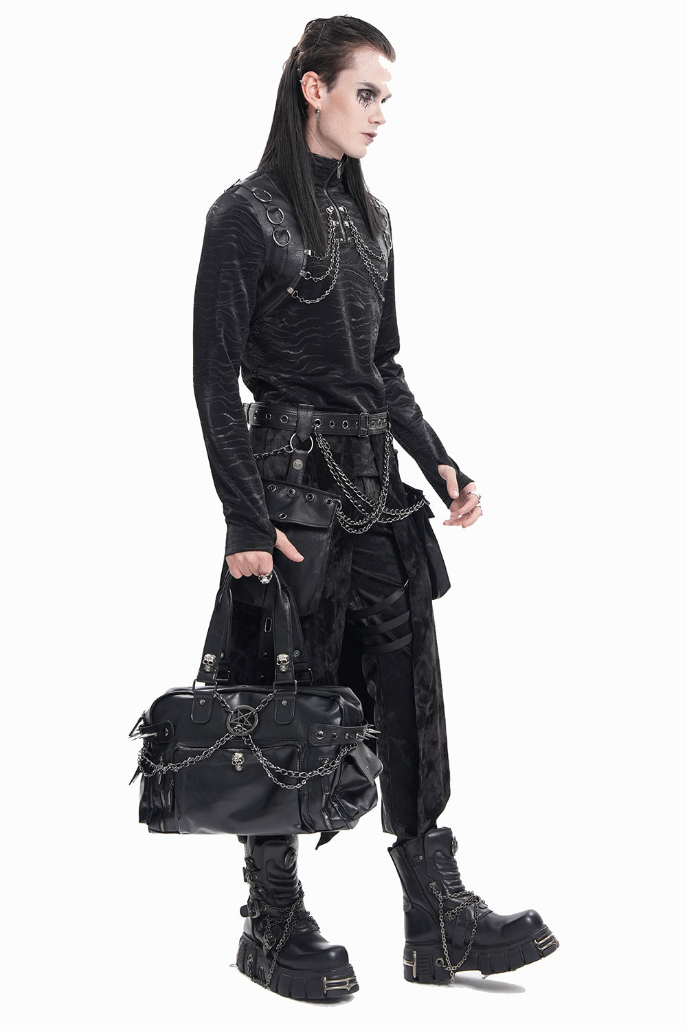 mens gothic bag