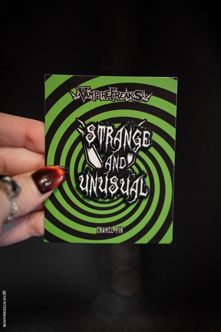 spooky enamel pin badge