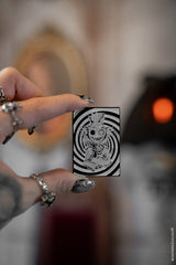 emo mad hatter enamel pin