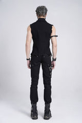mens punk tank top by devil fashion