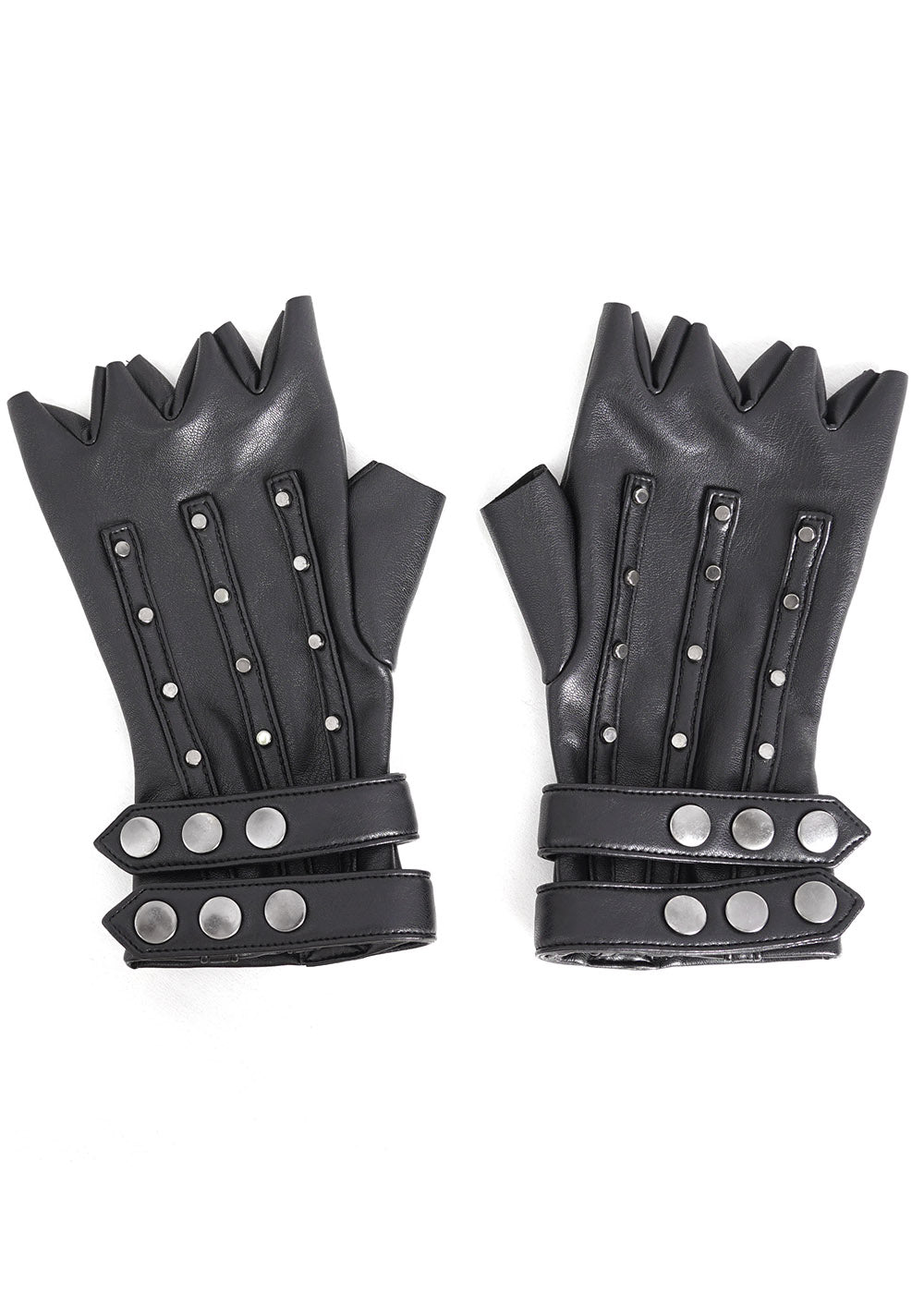 gothic motorcycle gloves