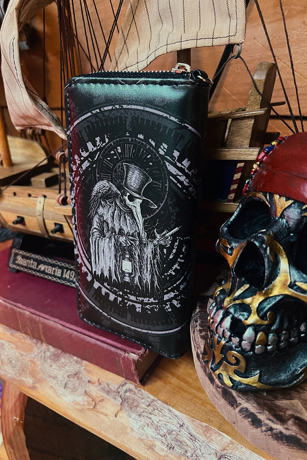 plague doctor wallet