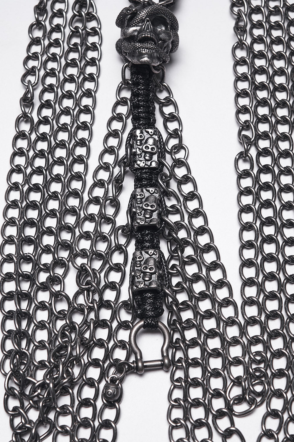 punk chain harness for women