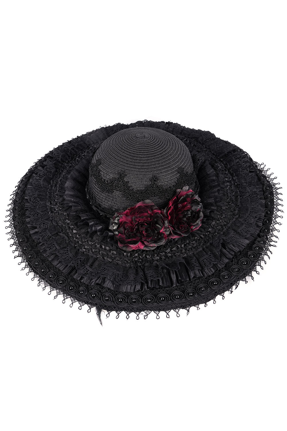 womens vintage goth inspired hat