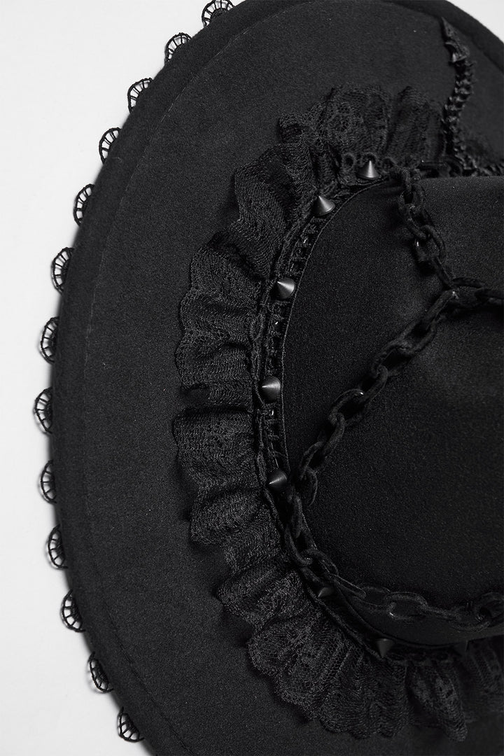 rivet spike punk rock gothic hat