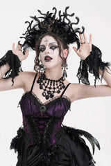 gothic snake headband