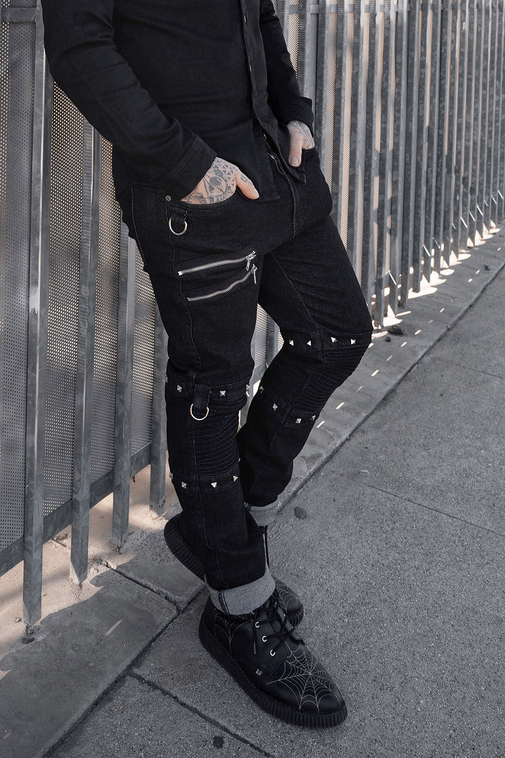 War Rig Studded Pants
