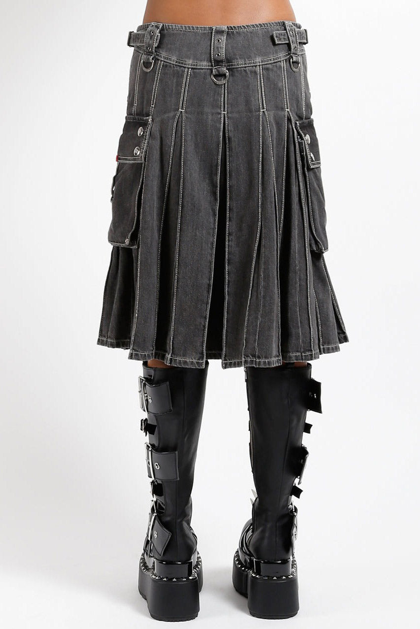 womens viking metal kilt skirt