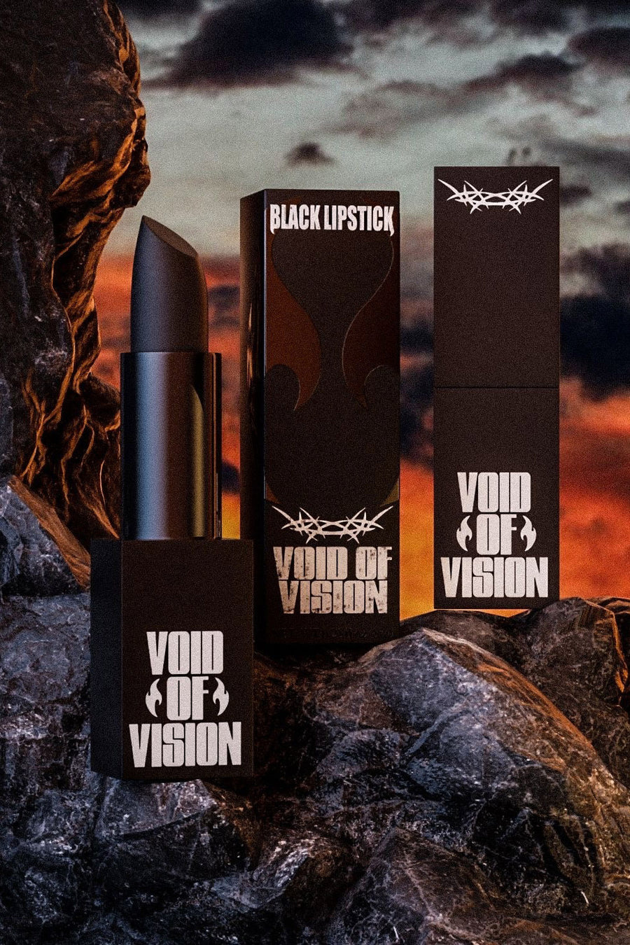 Void of Vision Black Lipstick