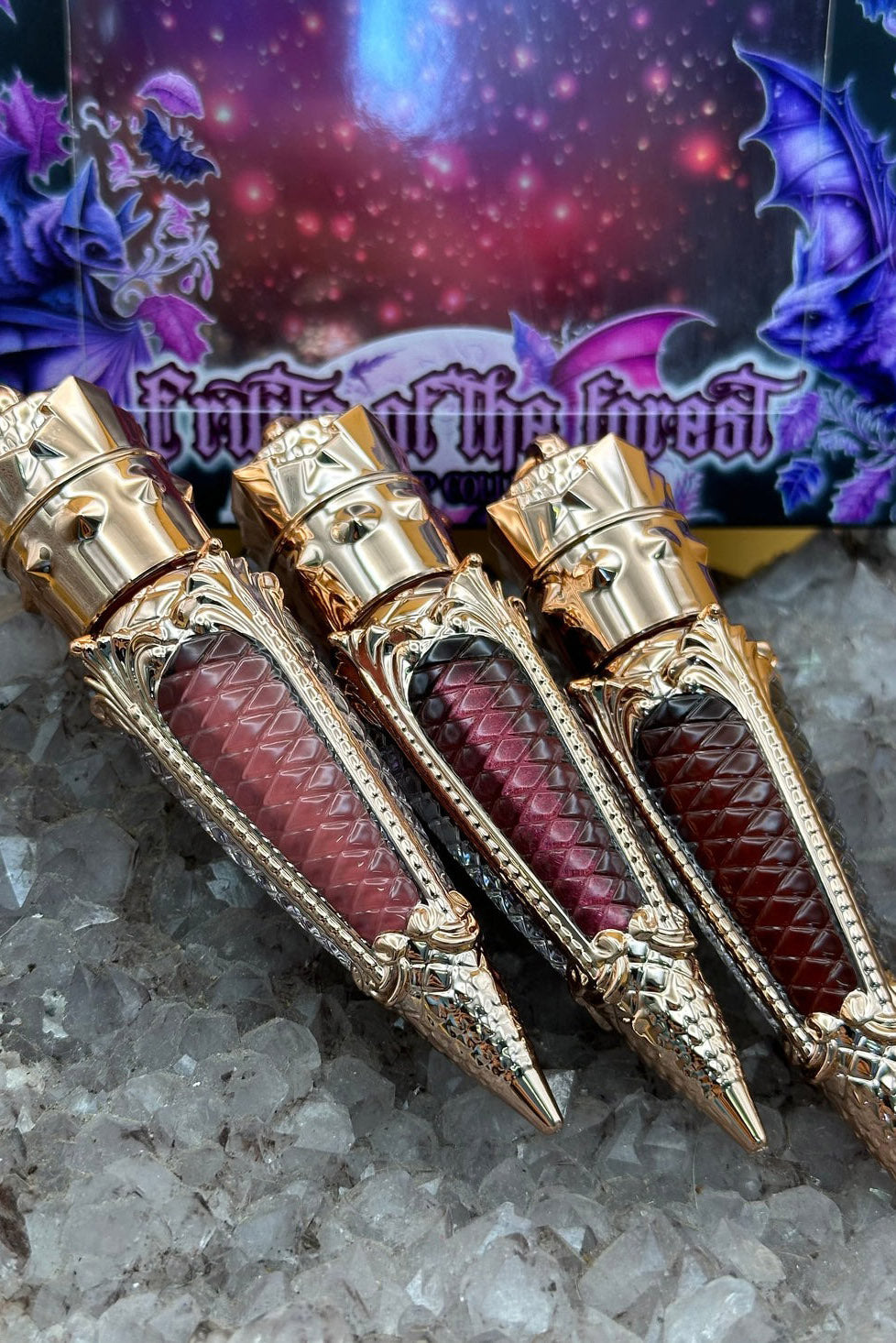 gothic liquid lipstick set