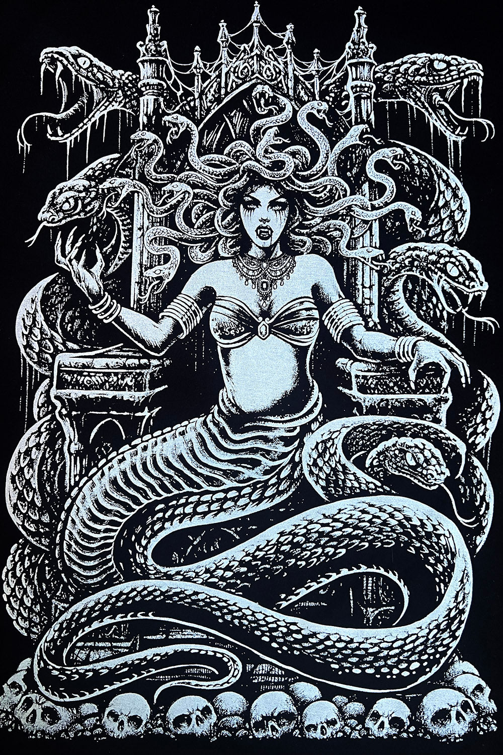 medusa snake mythic occult shirt