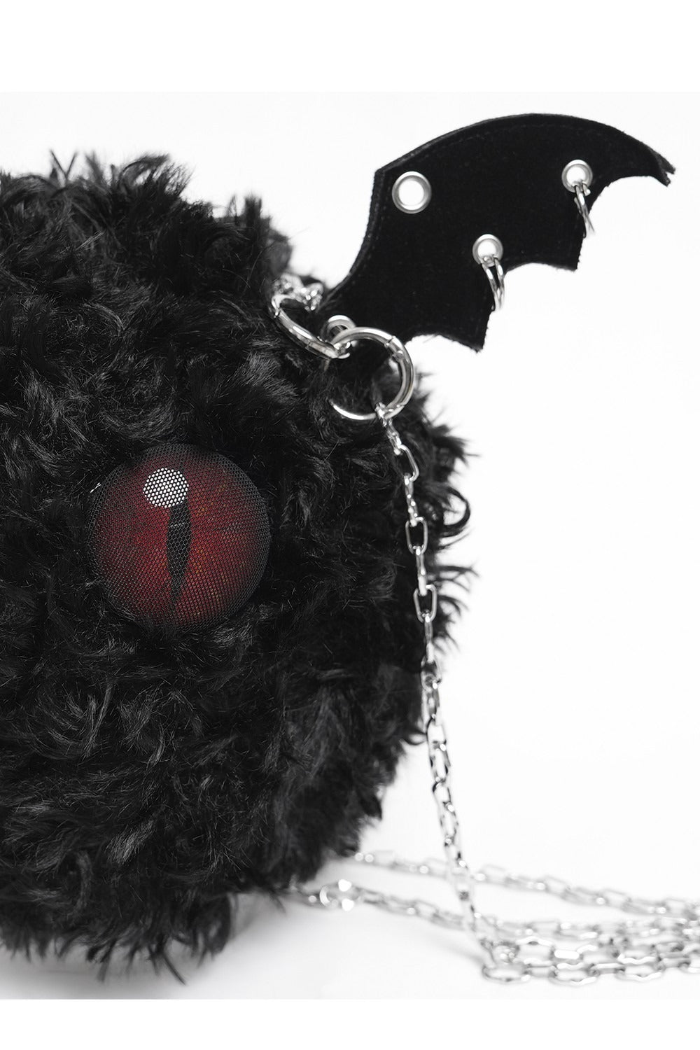 black gothic monster bag y devil fashion
