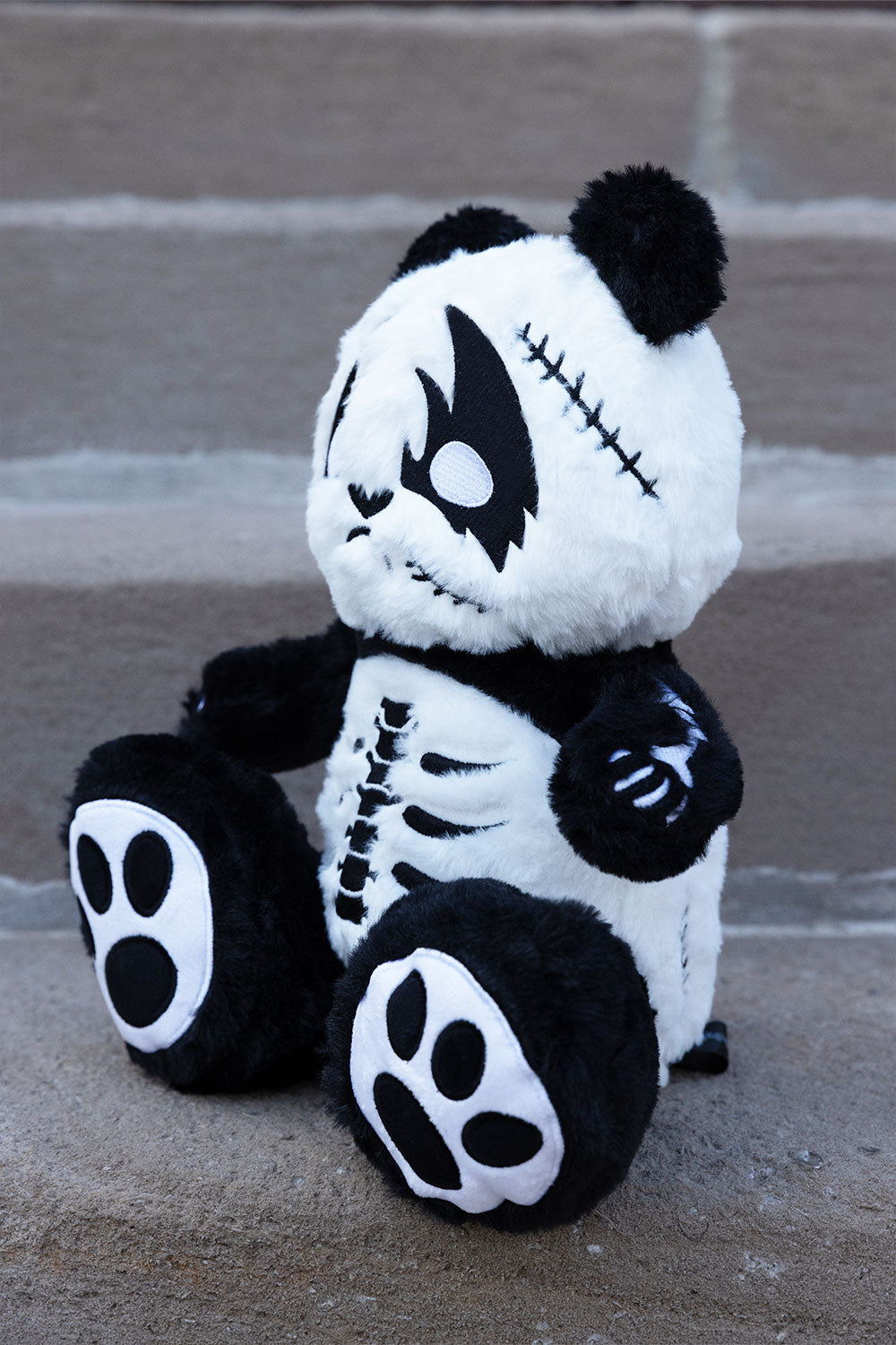VampireFreaks skeleton stuffed bear toy