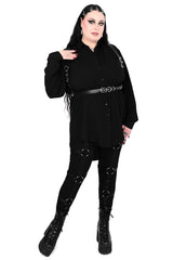 plus size goth leggings
