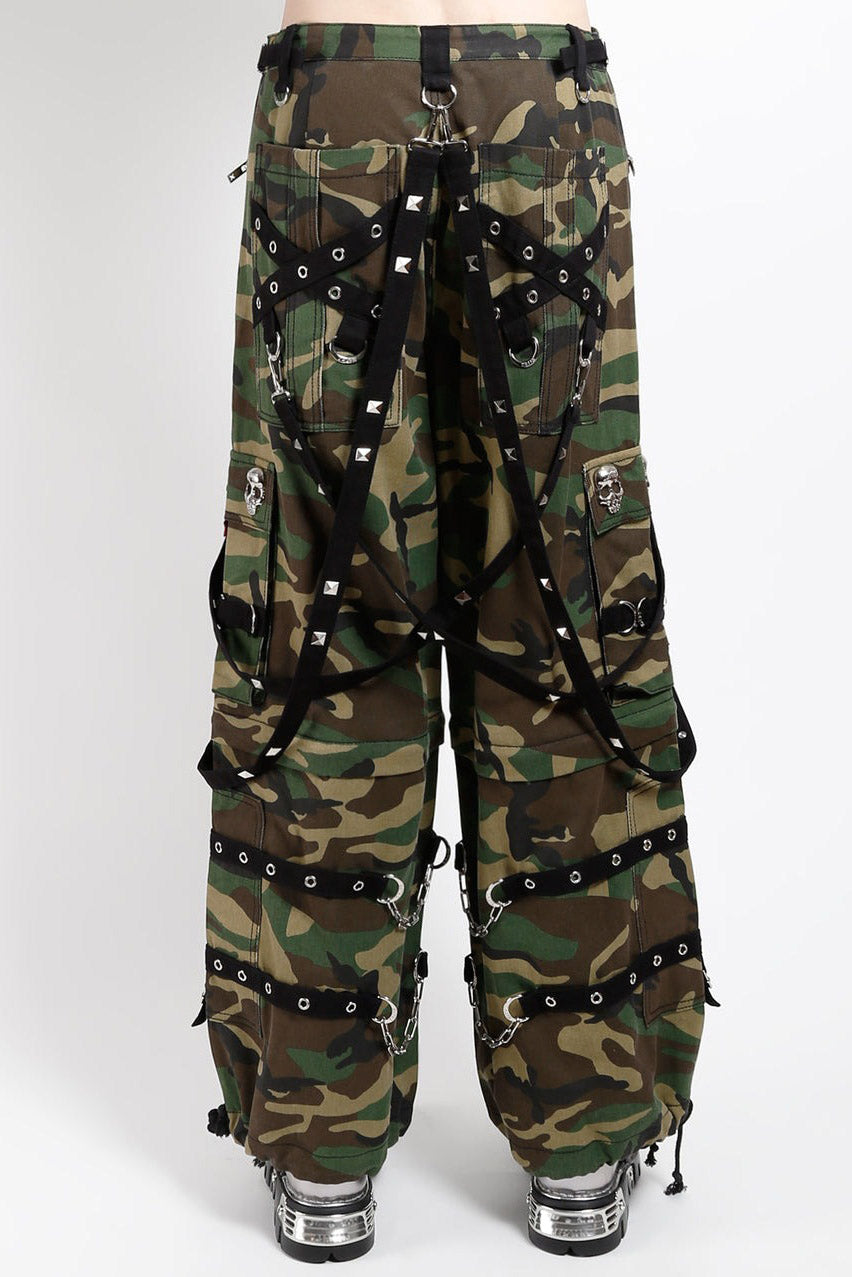 mens baggy fit punk army pants