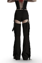 womens lace up corset clothes
