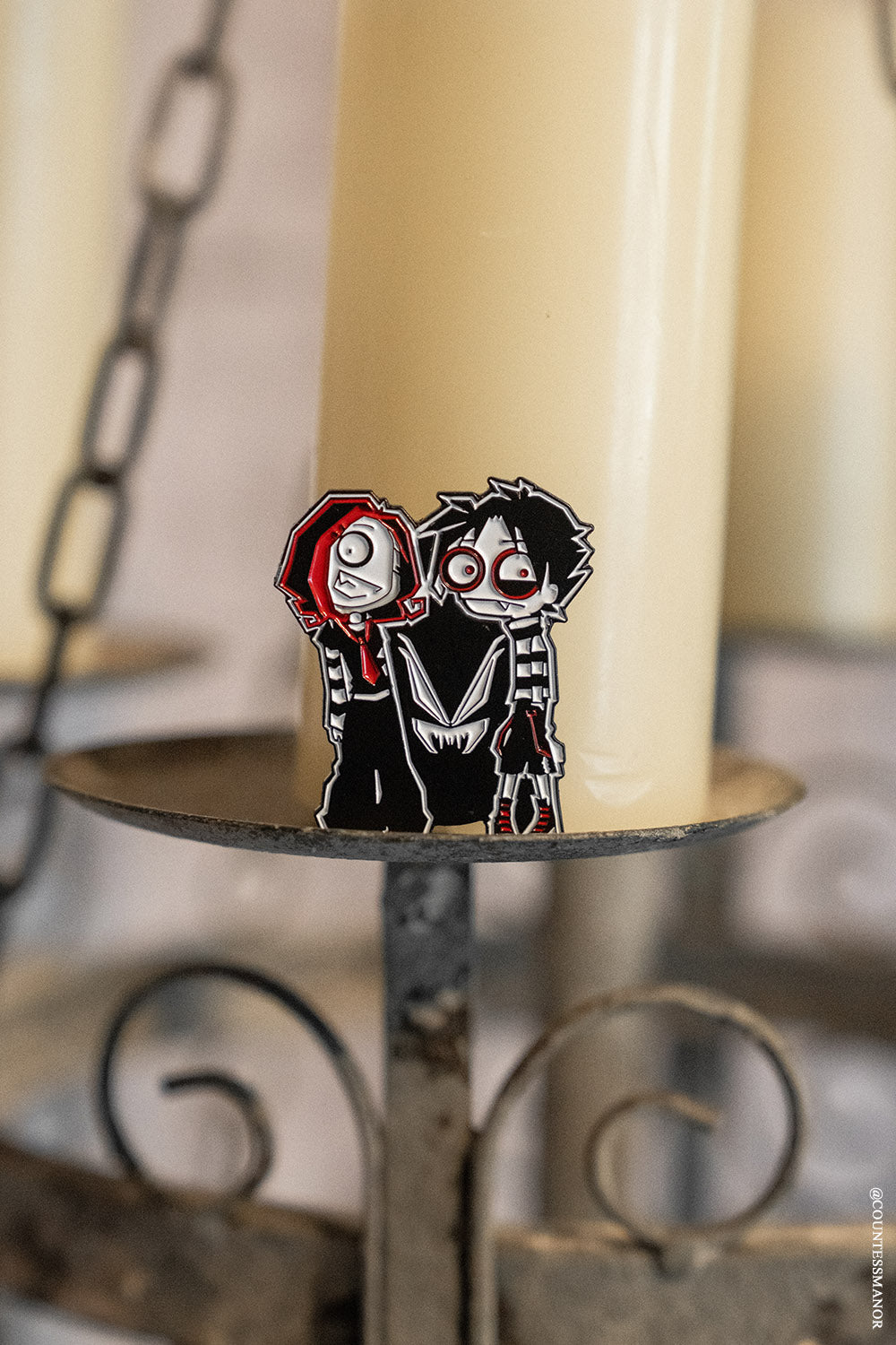 scene kids enamel pin