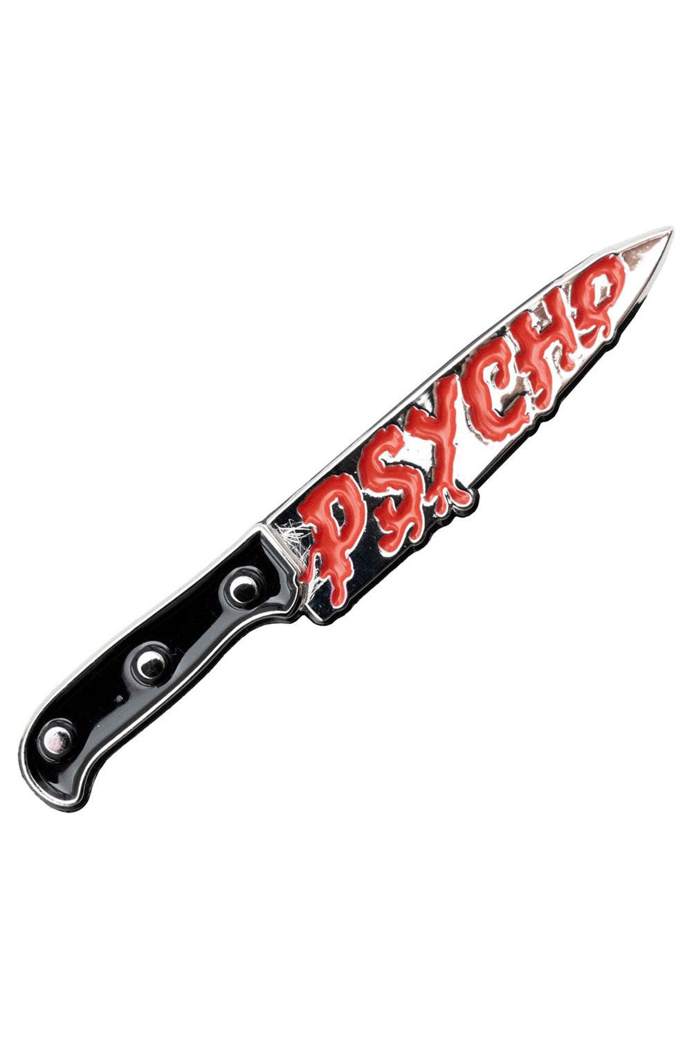 horror bloody knife pin