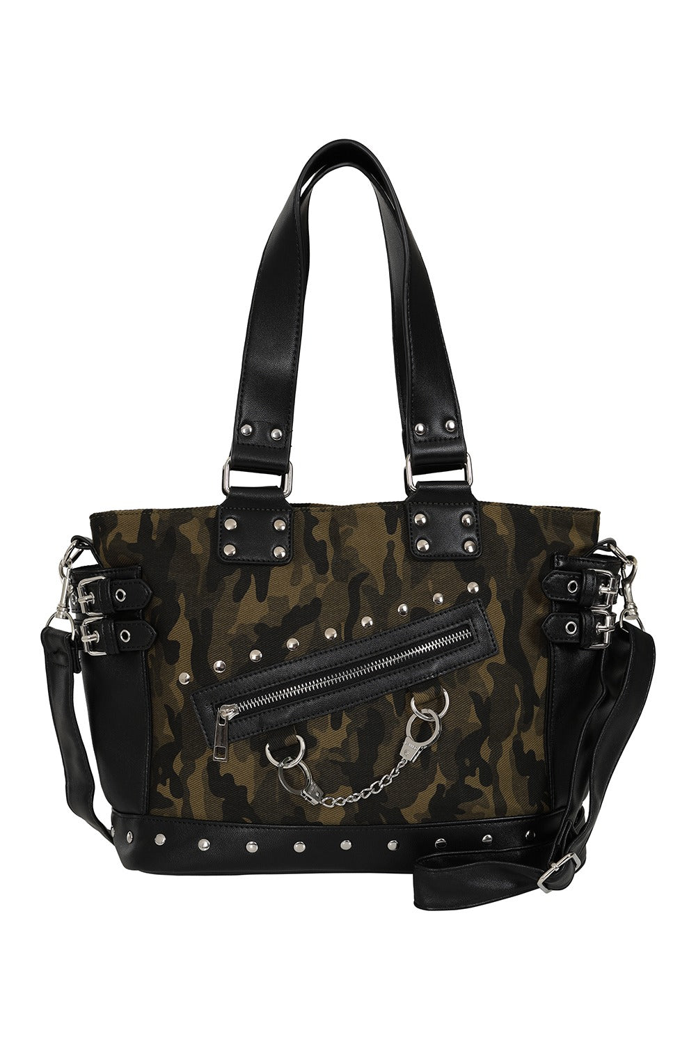 gothic camo purse