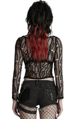 spiked punk shorts
