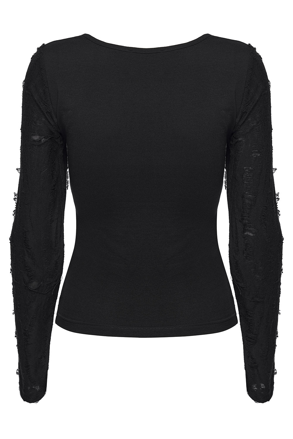 gothic long sleeve grunge top