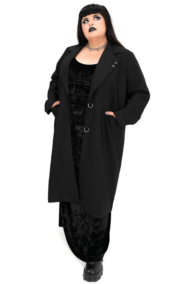 oversized trench coat